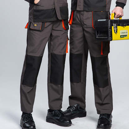 Men's Cotton Multi-pocket Work Pants