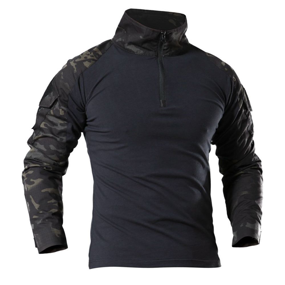Men's Camo Uniform Tactical Long Sleeve