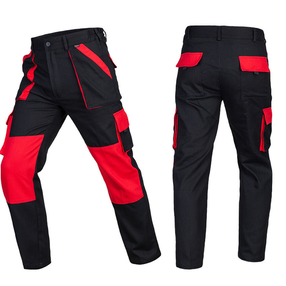 Men's Cotton Multi-pocket Work Pants