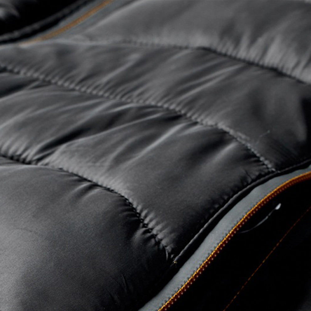 Men's winter simple casual hooded cotton coat