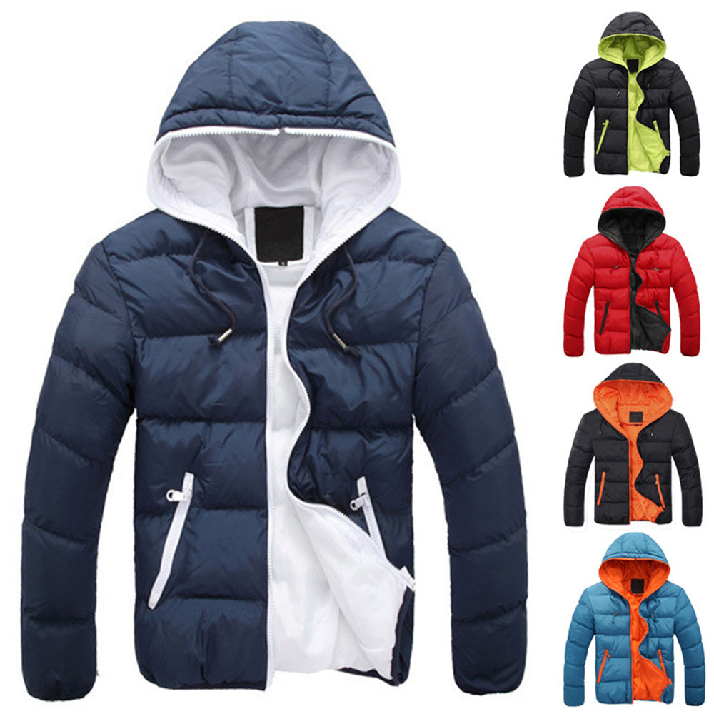 Cotton coat for autumn-winter men
