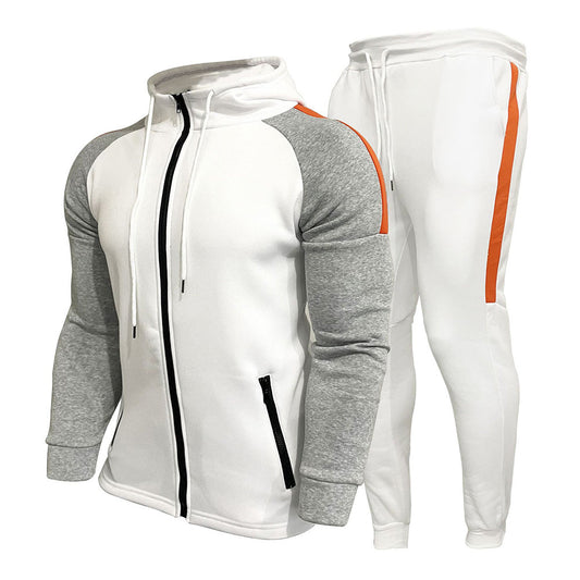 Autumn new three-color men's sports and leisure suit