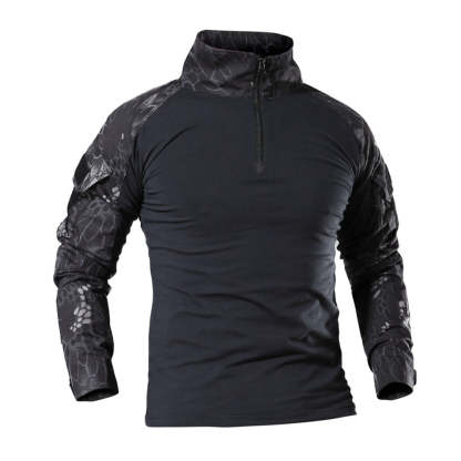 Men's Camo Uniform Tactical Long Sleeve
