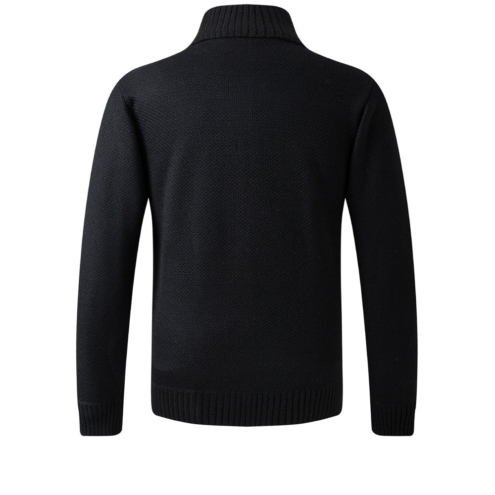 Men's slim knit cardigan