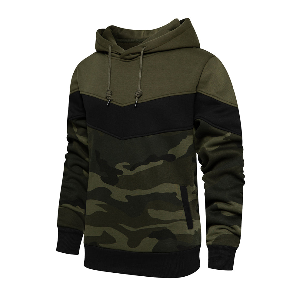 Couple's Fashion Colorblock Fleece Sweatshirt
