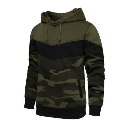 Couple's Fashion Colorblock Fleece Sweatshirt